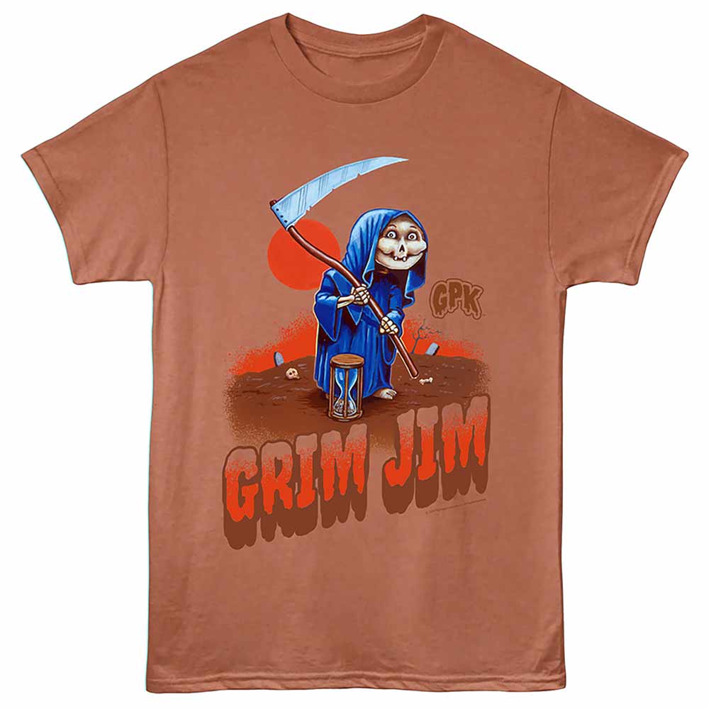 Garbage Pail Kids Sundown Jim Rust Heather T-Shirt