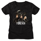 Hunger Games Hunger Games Fire Will Burn Forever Black Women's T-Shirt