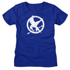 Hunger Games Hunger Games Mockingjay Royal Blue Women's T-Shirt