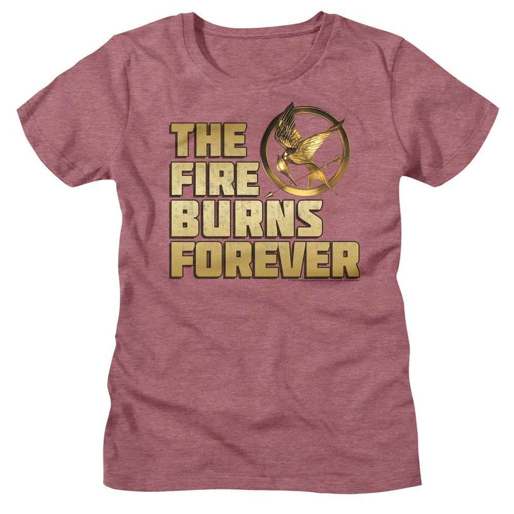 Hunger Games Hunger Games Let The Games Begin Heather Mauve Women's T-Shirt