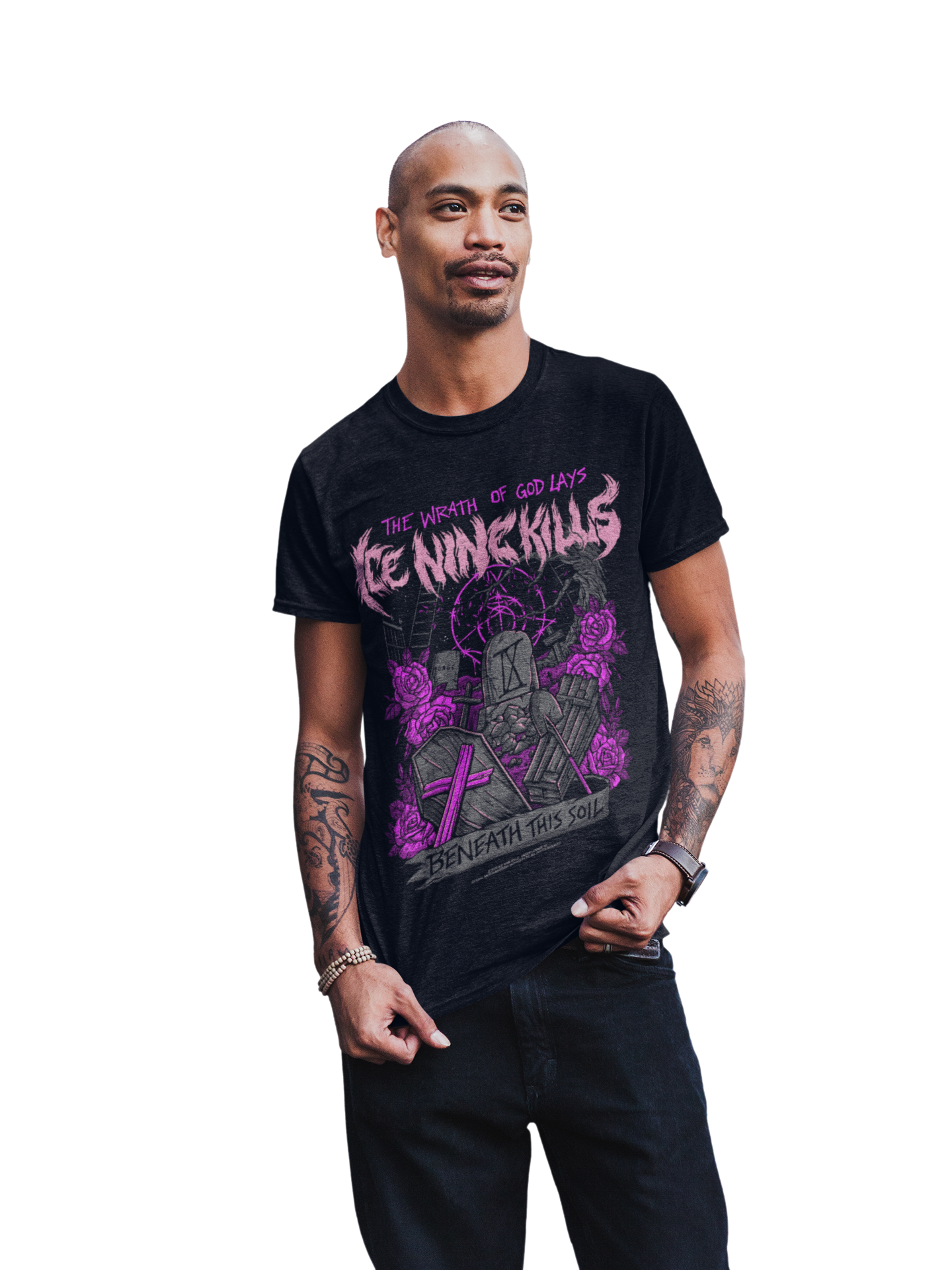 Wholesale Ice Nine Kills Purple Wrath T-Shirt