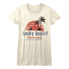 Jaws Amity Island Vintage White Women's T-Shirt