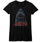 Jaws Be-Dazzled Black Women's T-Shirt