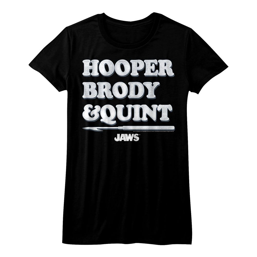 Jaws Orca Crew Black Women's T-Shirt