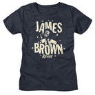 James Brown James Brown Monochrome Revue Heather Navy Women's T-Shirt