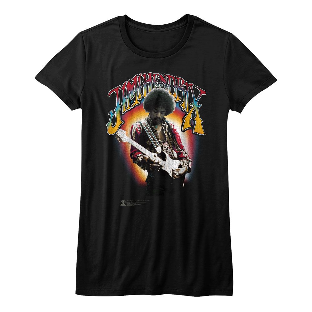 Jimi Hendrix Jimi Hendrix Black Women's T-Shirt