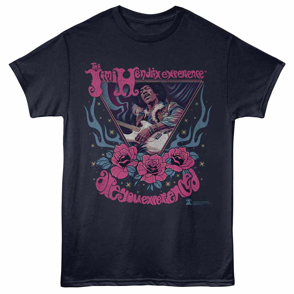 Jimi Hendrix Experienced Navy T-Shirt