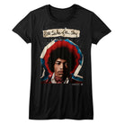 Jimi Hendrix Both Sides Black Women's T-Shirt