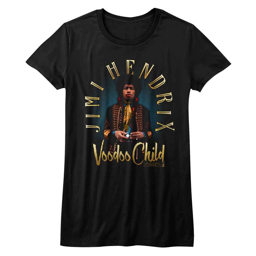 Jimi Hendrix Newdoo Child Black Women's T-Shirt
