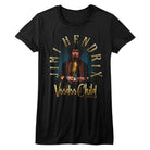 Jimi Hendrix Newdoo Child Black Women's T-Shirt