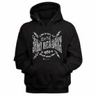 Jimi Hendrix Seattle 70 Lightning Black Hoodie