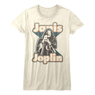 Janis Joplin Janis Vintage White Women's T-Shirt