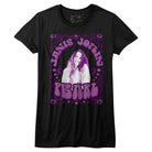 Janis Joplin Pearl Black Women's T-Shirt