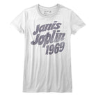 Janis Joplin Jj67 White Women's T-Shirt