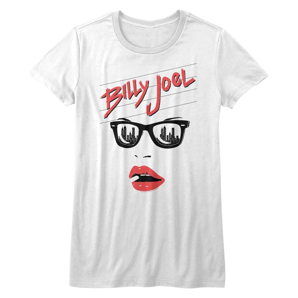 Billy Joel Lips White Women's T-Shirt