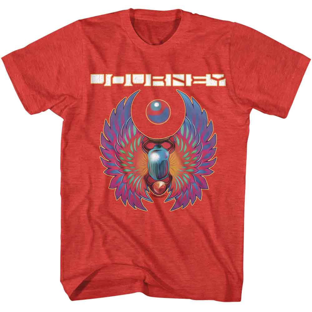 Journey Scarab and Orb Red Heather T-Shirt
