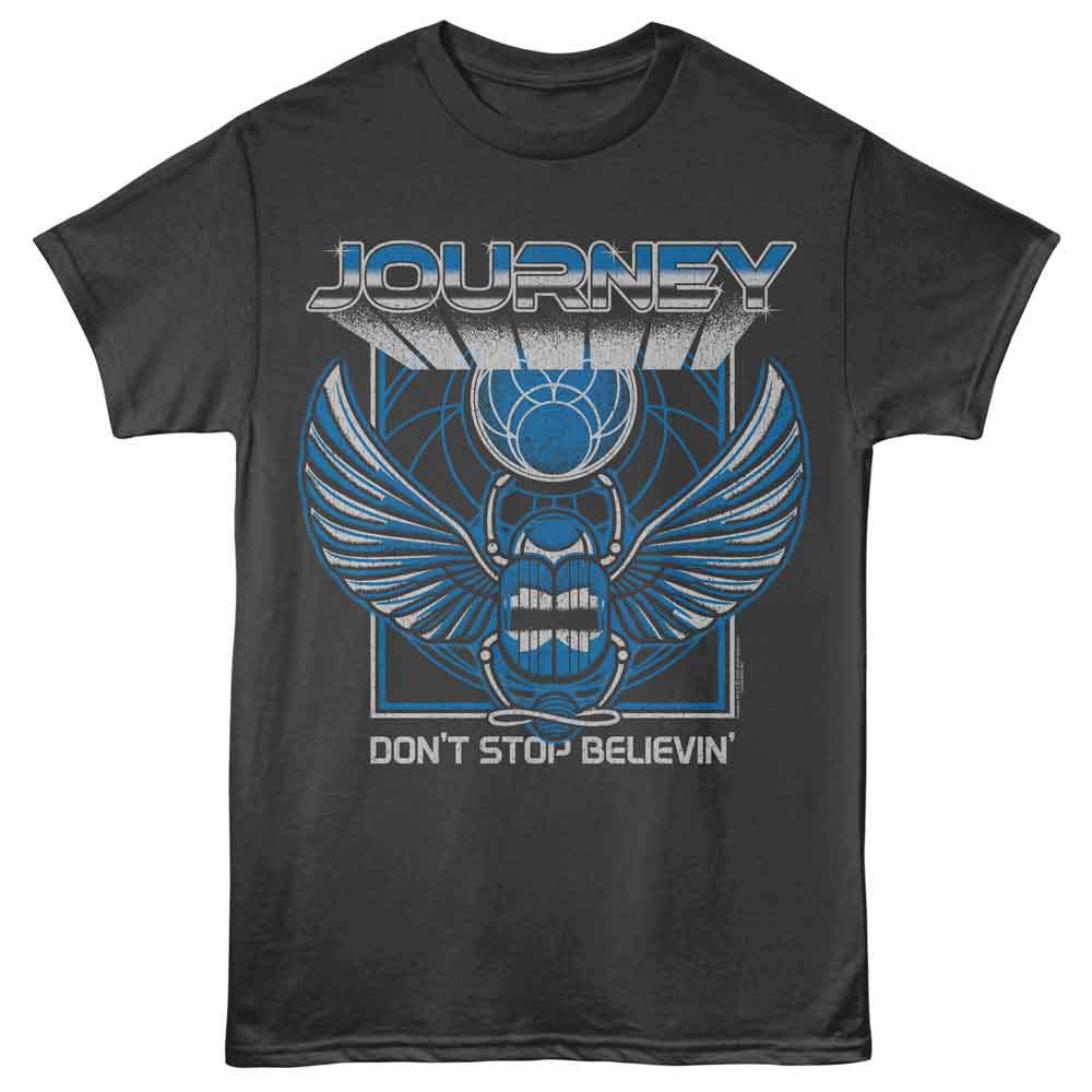 Journey 3d Text Scarab Smoke T-Shirt