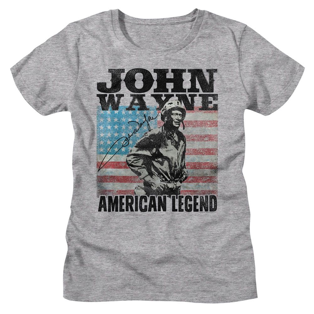 John Wayne John Wayne American Legend Athletic Heather Women's T-Shirt