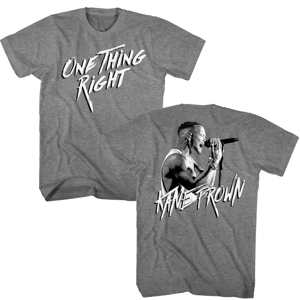 Wholesale Kane Brown One Thing Front and Back T-Shirt