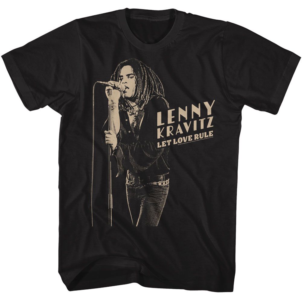 Wholesale Lenny Kravitz Stark Microphone T-Shirt