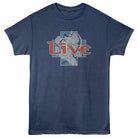 Live Heron Navy Heather T-Shirt