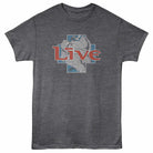 Live Heron Heather Charcoal T-Shirt