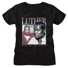 Luther Vandross Luther Vandross Power Of Love Black Women's T-Shirt