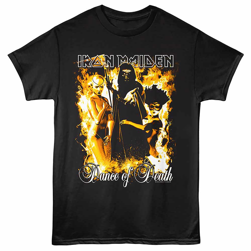 Iron Maiden Dance Of Death Black T-Shirt