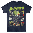 Mars Attacks Panels Navy T-Shirt