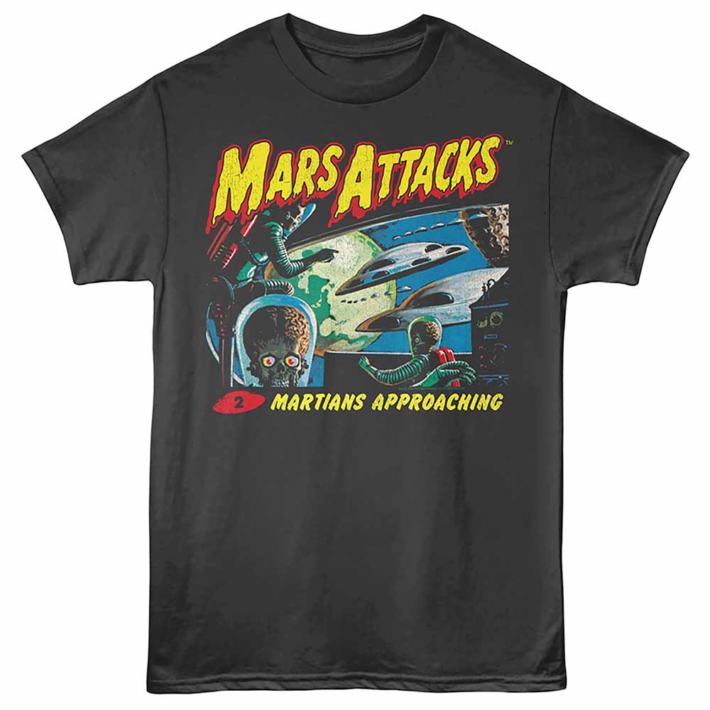 Mars Attacks Martian Approaching Smoke T-Shirt