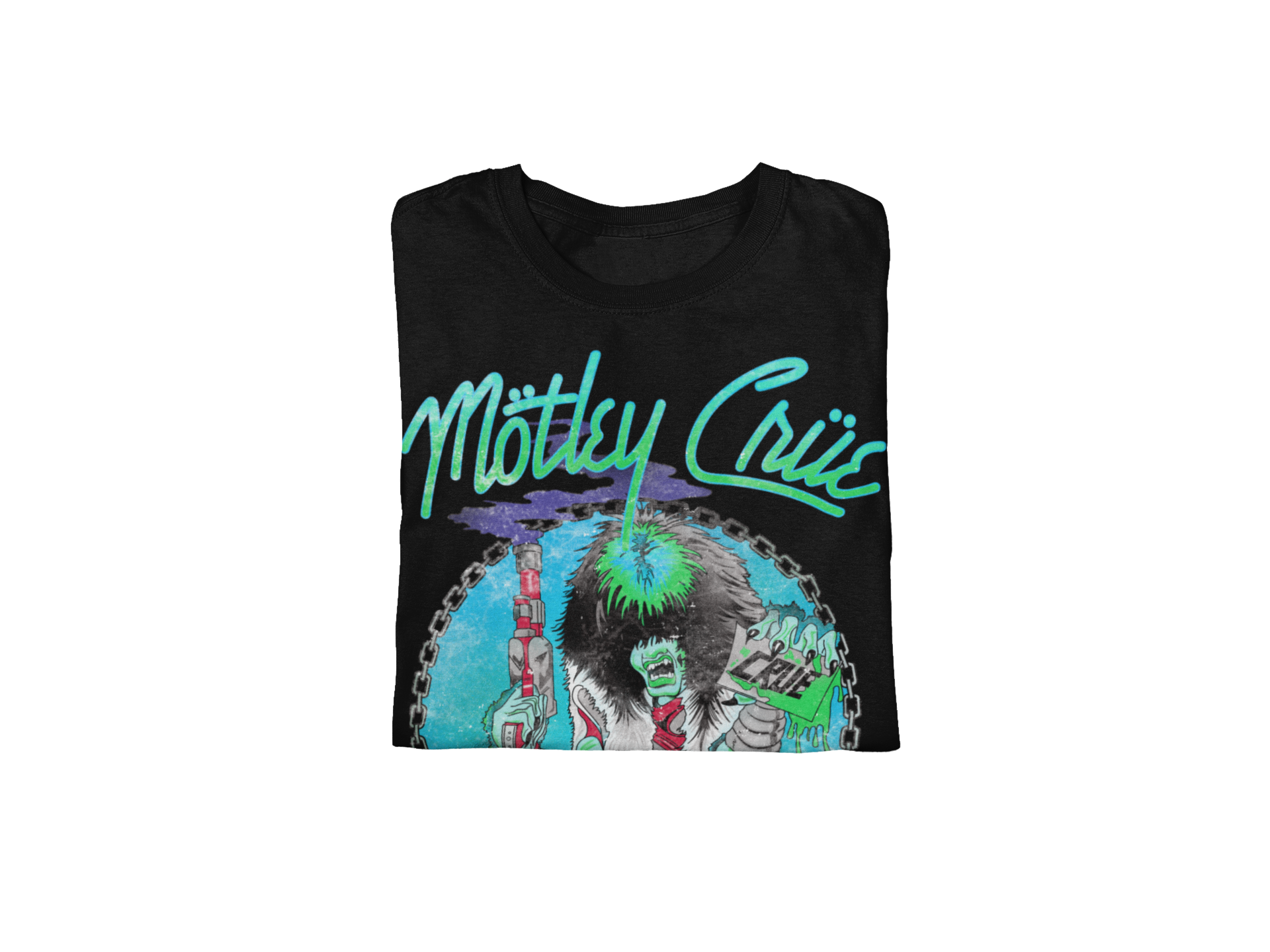 Wholesale Motley Crue Turquoise Allister T-Shirt