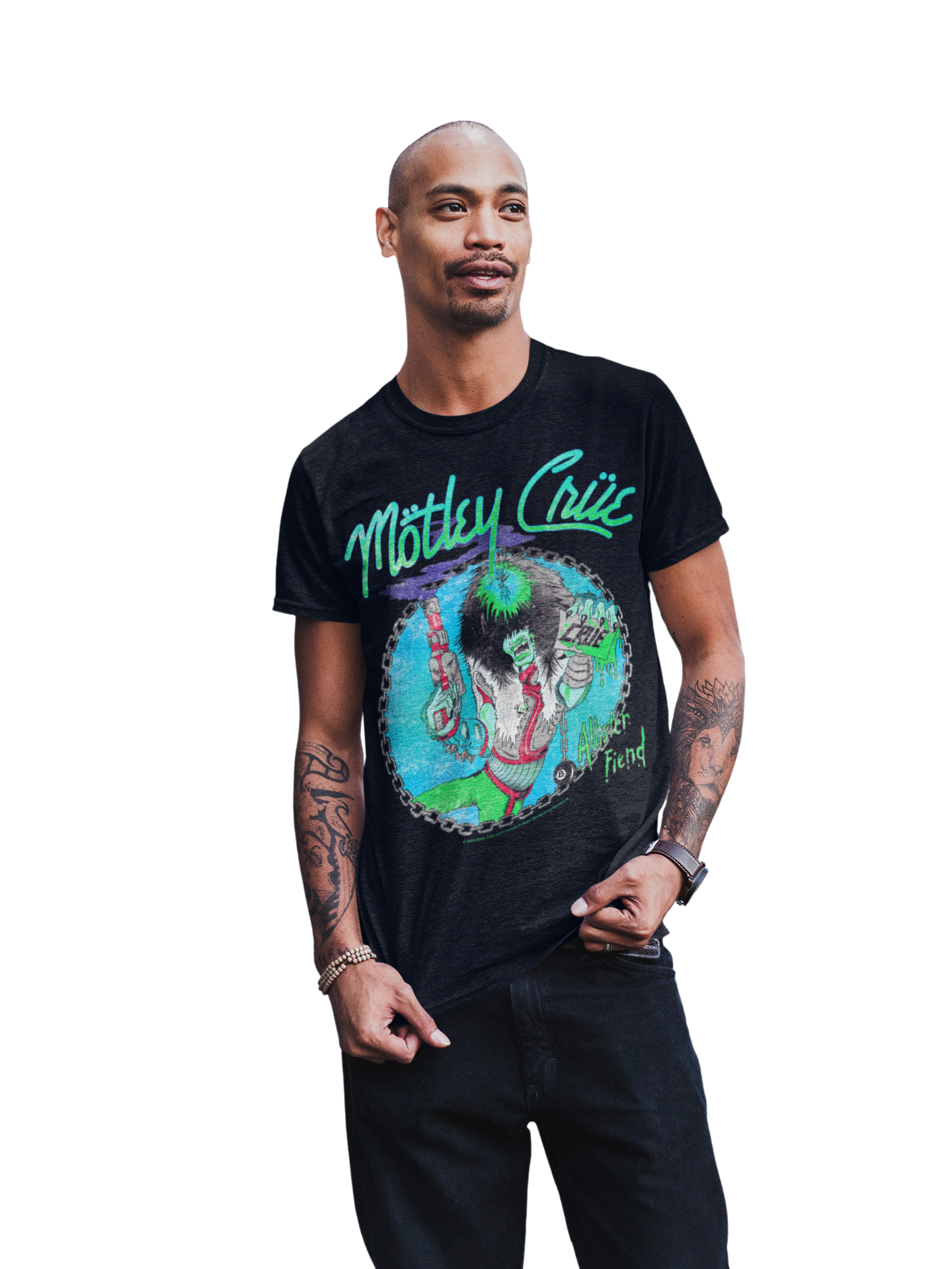 Wholesale Motley Crue Turquoise Allister T-Shirt