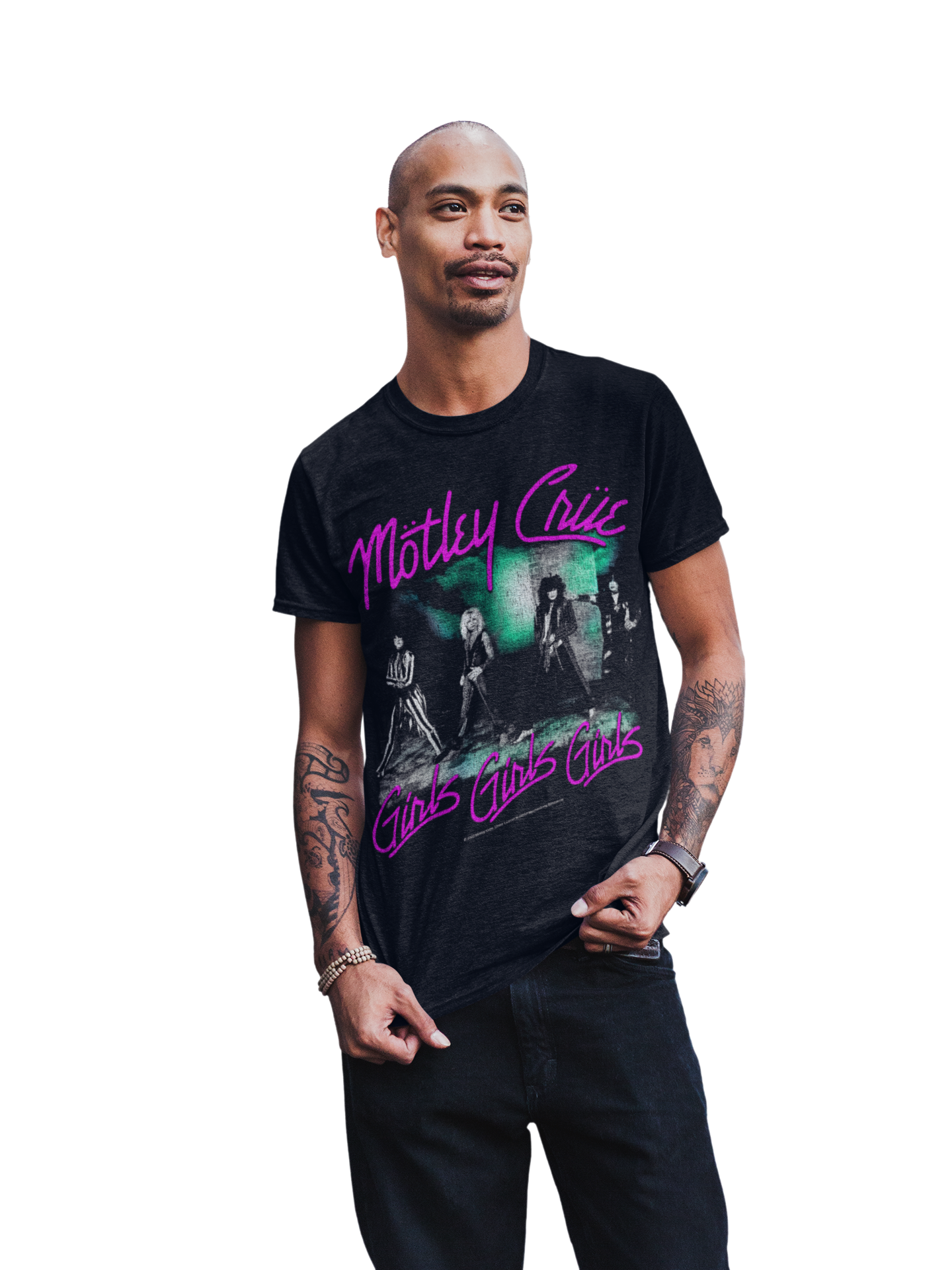 Wholesale Motley Crue Pink Girls T-Shirt