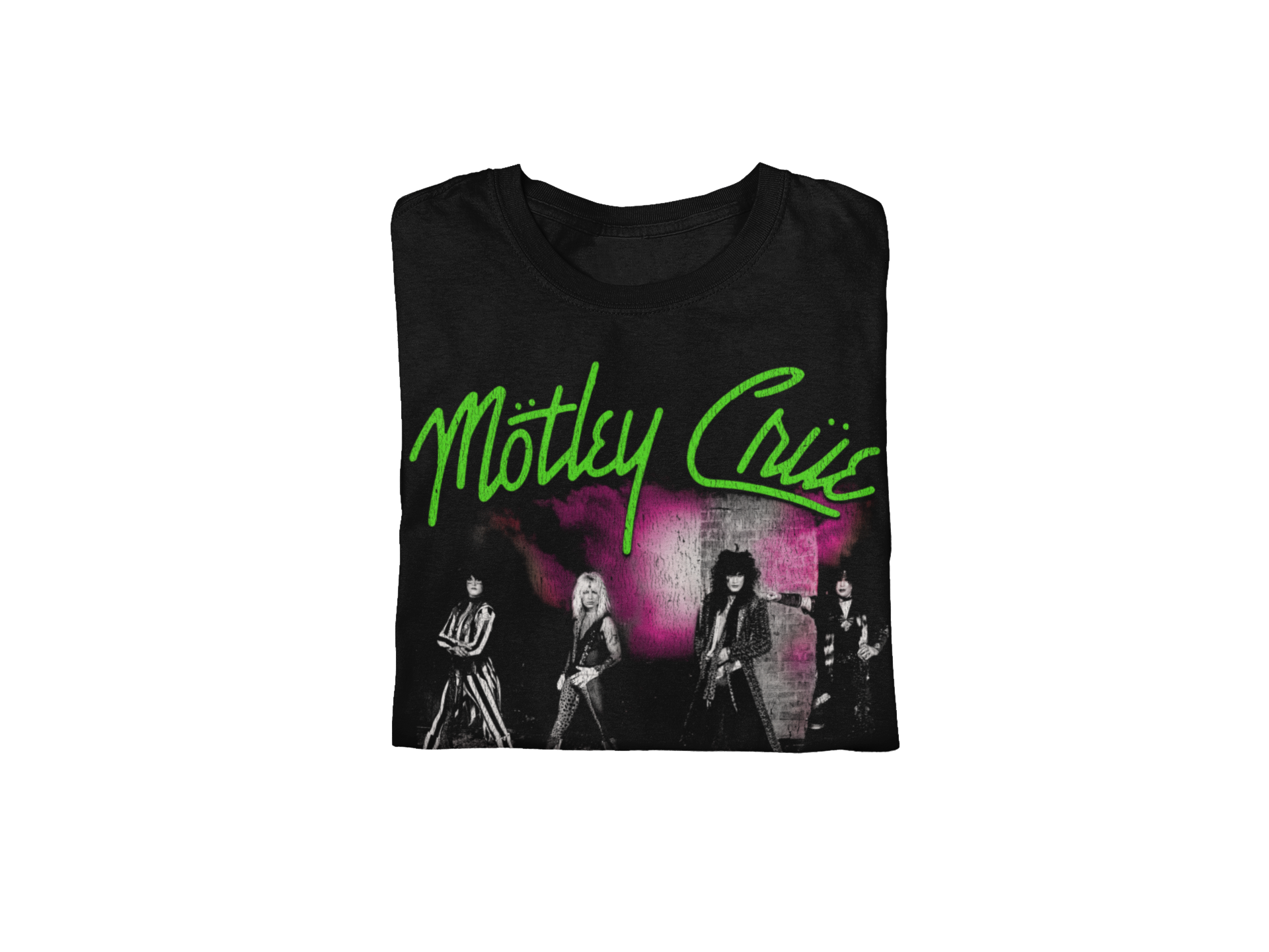 Wholesale Motley Crue Green Girls T-Shirt