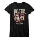 Motley Crue Theatre Of Pain Black Women's T-Shirt