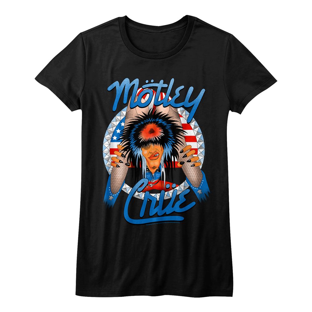 Motley Crue Legs Black Women's T-Shirt