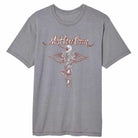 Motley Crue Feel Good Caduceus Gray Vintage Wash T-Shirt