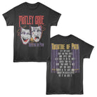 Motley Crue Theatre of Pain Smoke Front & Back Print T-Shirt