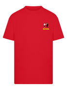 Wholesale Pulp Fiction t-shirt for your store - Men's T-Shirt Pulp Fiction Vince & Mia Graphic Print Tee Red (image 3)