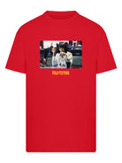 Wholesale Pulp Fiction t-shirt for your store - Men's T-Shirt Pulp Fiction Mia Wallace Graphic Print Tee Red (image 3)