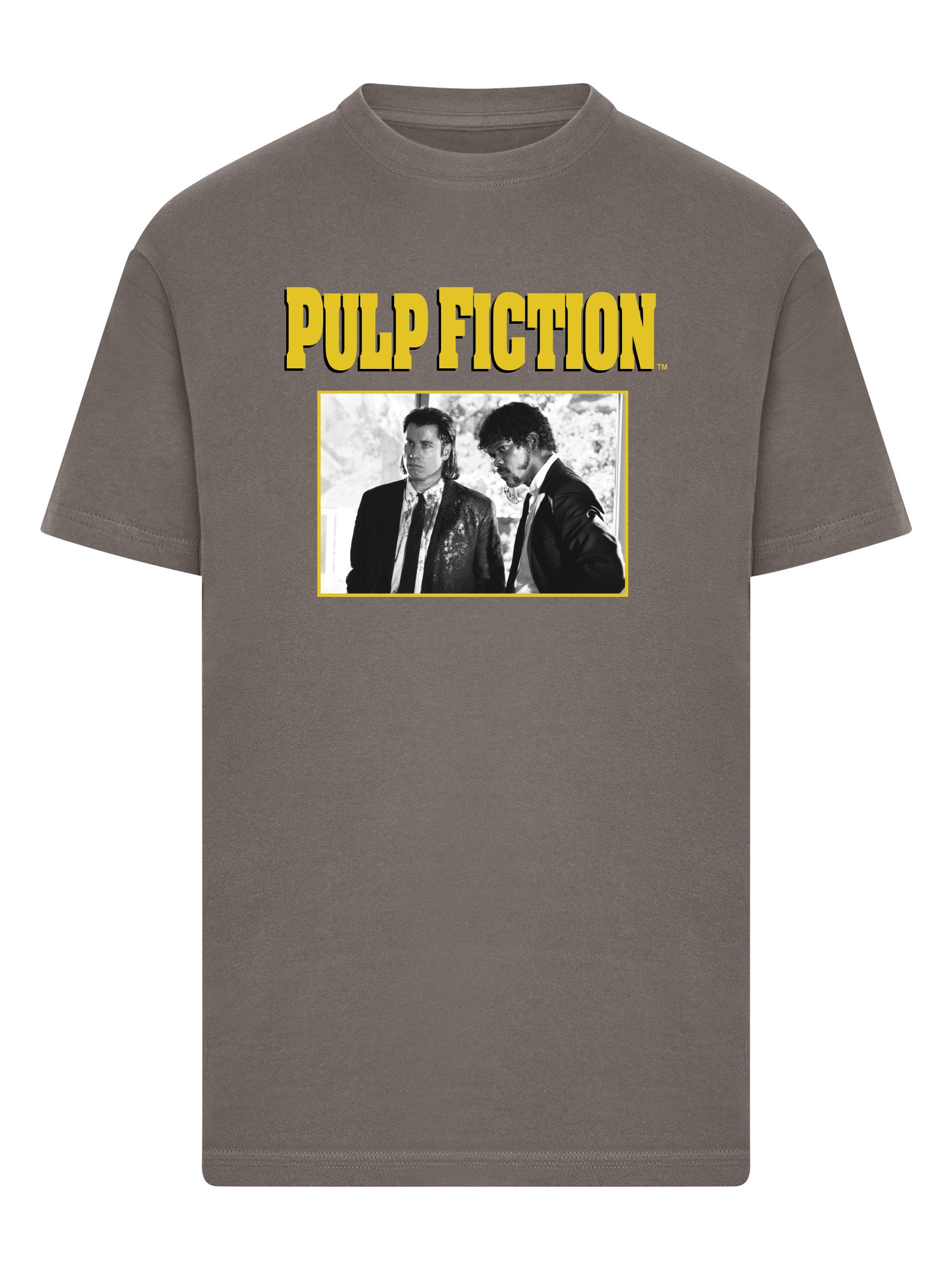 Wholesale Pulp Fiction t-shirt for your store - Men's T-Shirt Pulp Fiction Scenes Graphic Print Tee Dark Shadow (image 3)