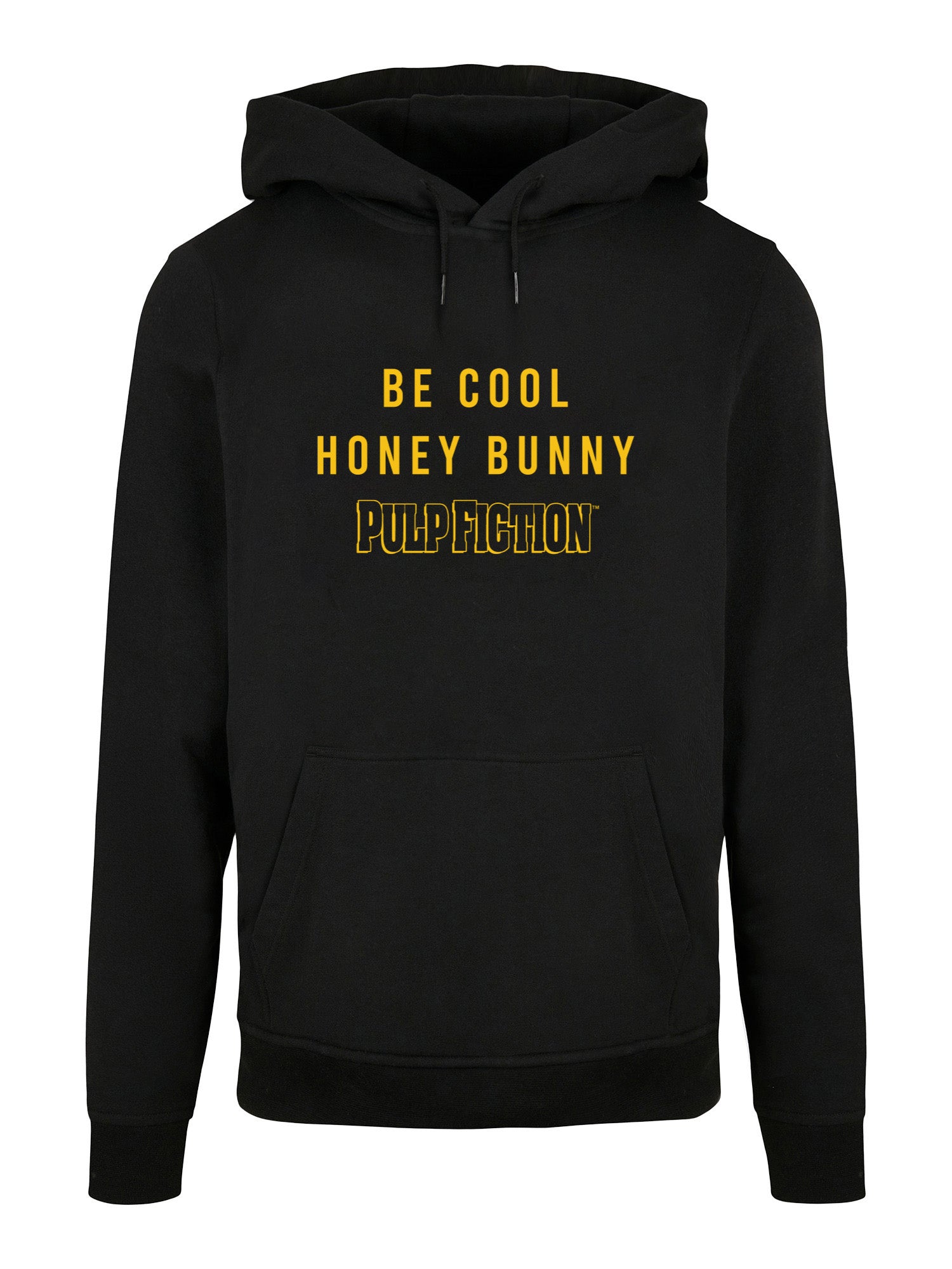 Wholesale Pulp Fiction hoodie for your store - Men's Hoodie Pulp Fiction Honey Bunny Graphic Print Hoodie Black (image 3)