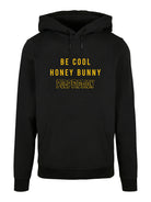 Wholesale Pulp Fiction hoodie for your store - Men's Hoodie Pulp Fiction Honey Bunny Graphic Print Hoodie Black (image 3)