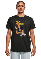 Wholesale Pulp Fiction t-shirt for your store - Men's T-Shirt Pulp Fiction Vintage Mia Wallace Graphic Print Tee Black (imag…