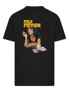 Wholesale Pulp Fiction t-shirt for your store - Men's T-Shirt Pulp Fiction Vintage Mia Wallace Graphic Print Tee Black (imag…