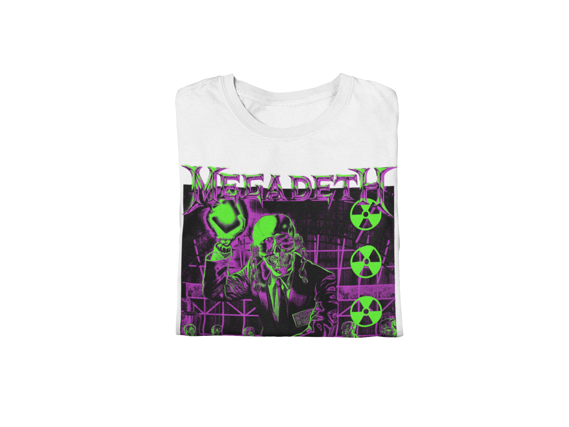 Wholesale Megadeth Neon Rust in Peace T-Shirt