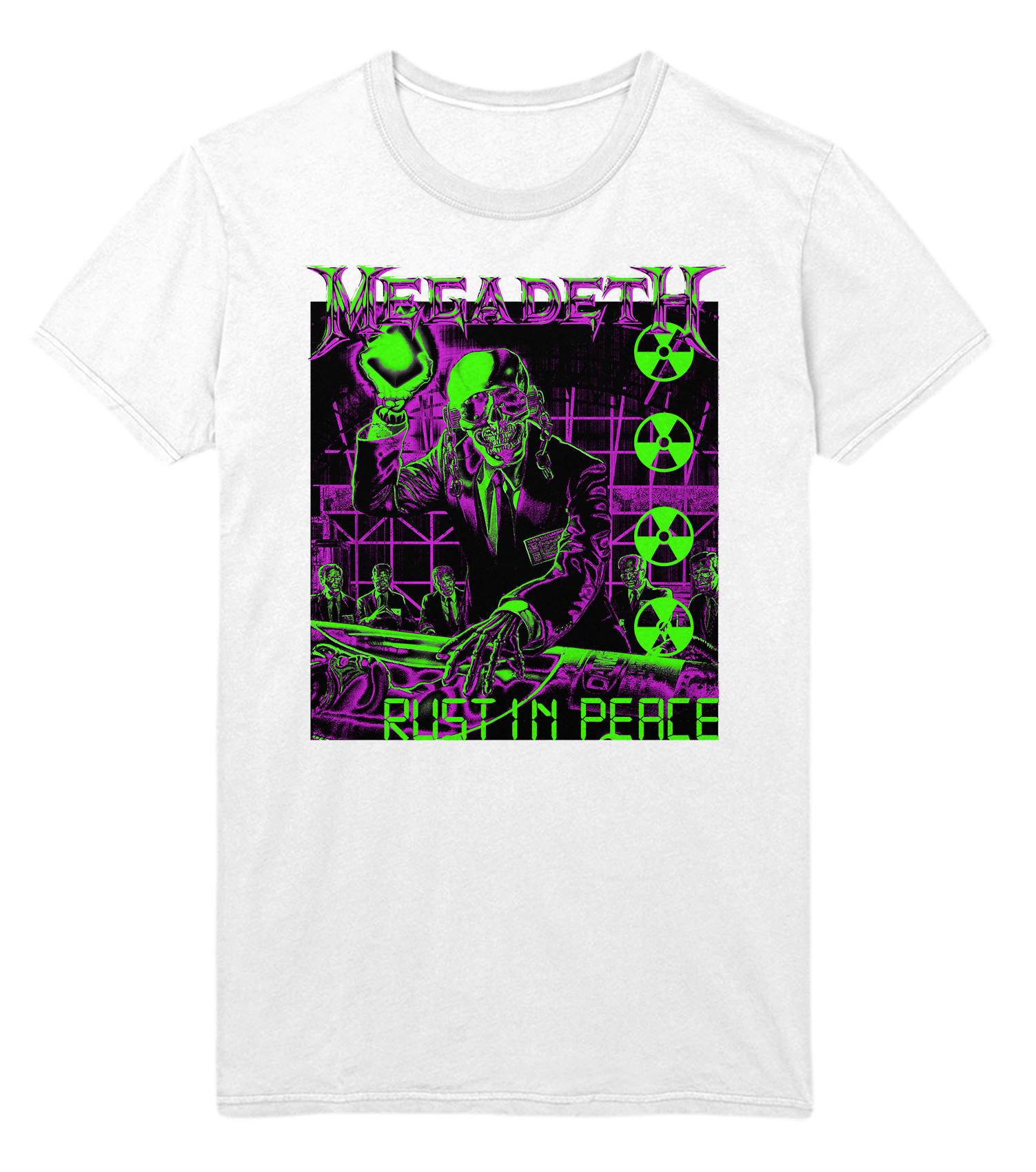 Wholesale Megadeth Neon Rust in Peace T-Shirt