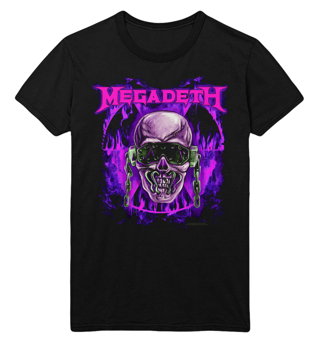 Wholesale Megadeth Purple Nuclear T-Shirt