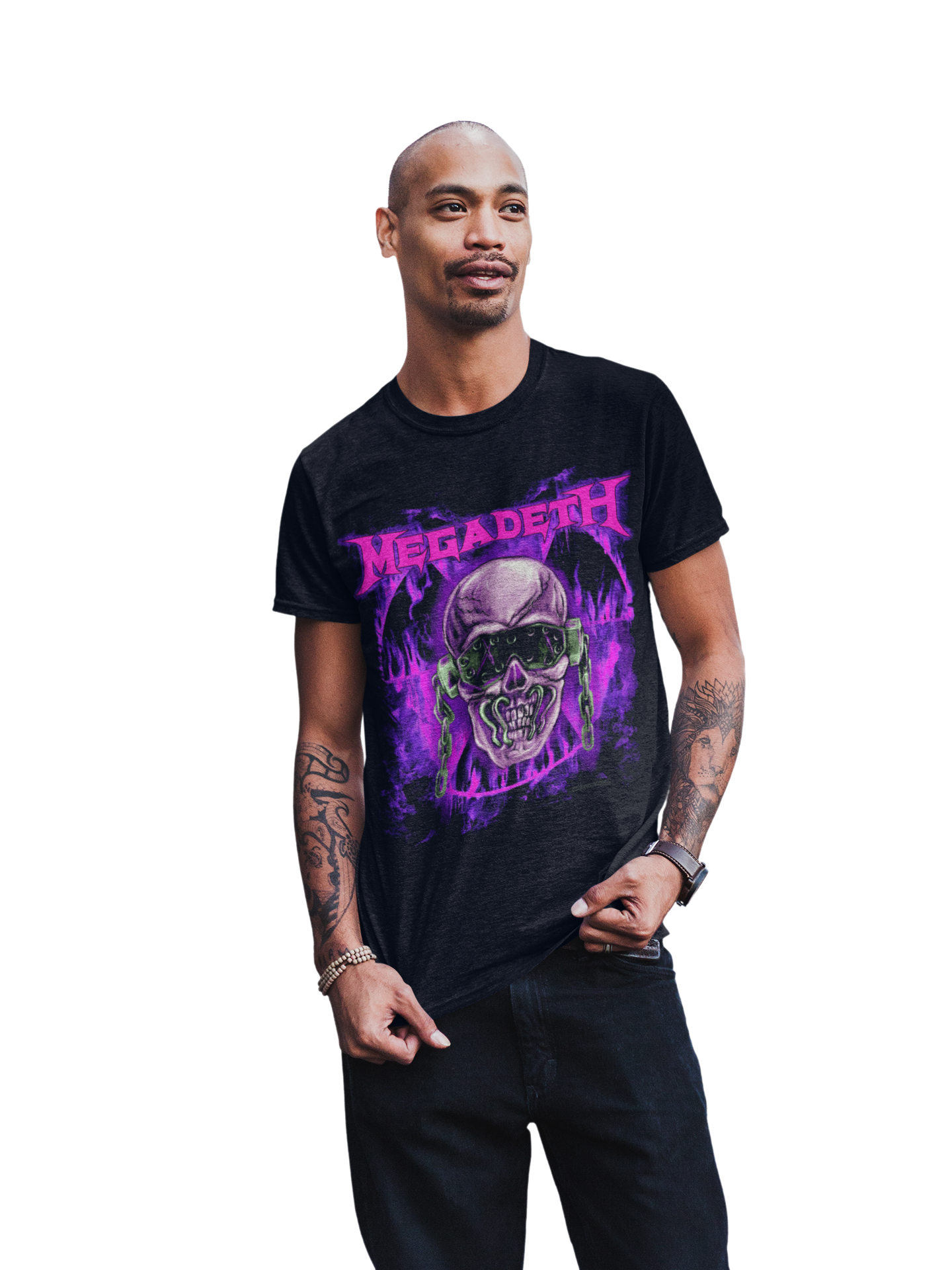 Wholesale Megadeth Purple Nuclear T-Shirt