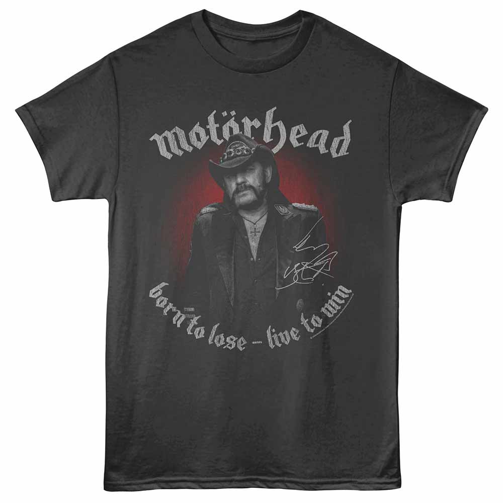 Motörhead Lemmy Born to Lose Smoke T-Shirt